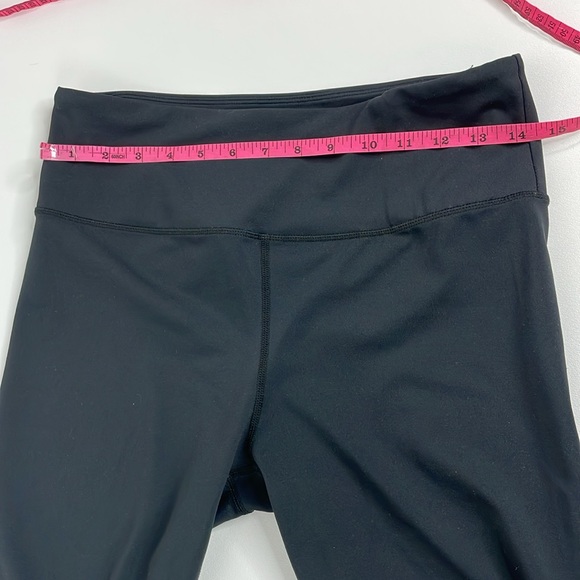 Zyia Athletic black crop 17" high rise leggings size 12 - Picture 9 of 9